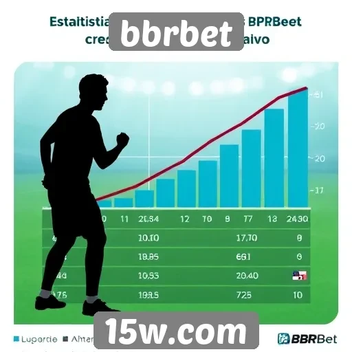 Estatísticas de usuários ativos no BBRBet crescem