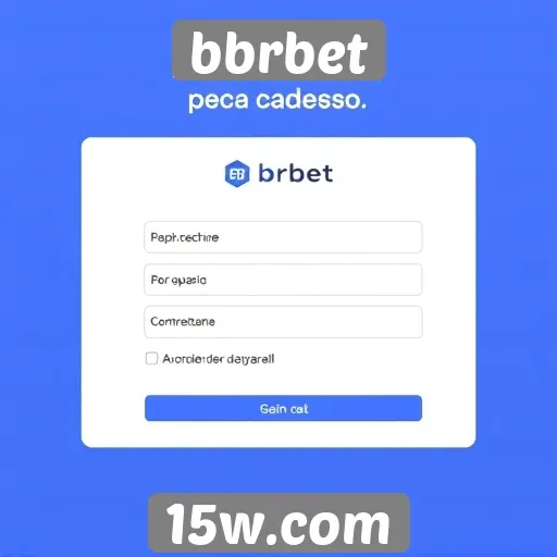 Cadastro simples e rápido na plataforma BBRBet